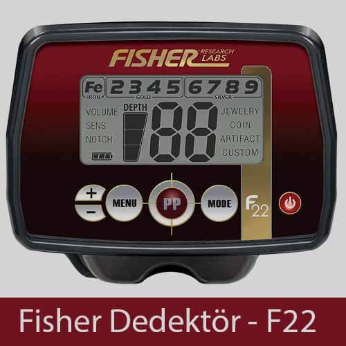 Fisher F22 Dedektör