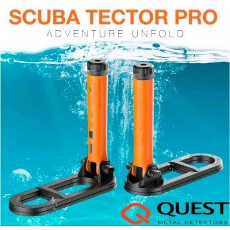 Scuba Tector Pro Underwater Detector & Beach Search Detector (With Search Arm)
