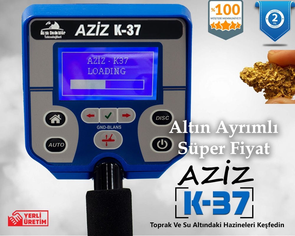 Aziz K-37 Derin Arama Dedektörü