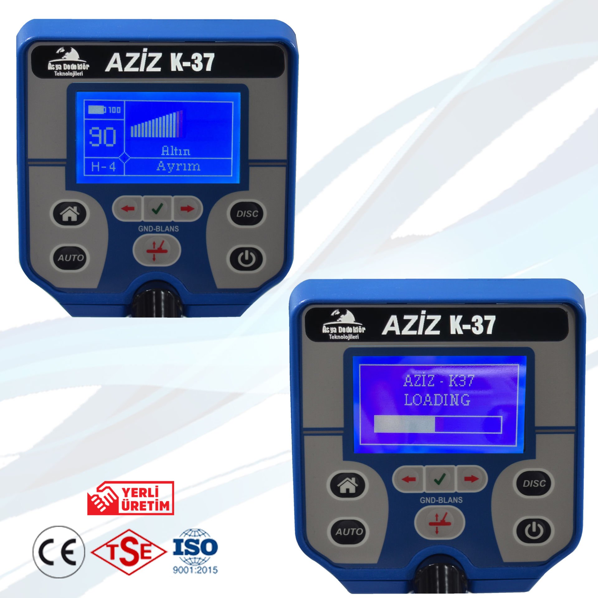 Ekranlı Aziz K-37 Dedektör 39.000,00 TL
